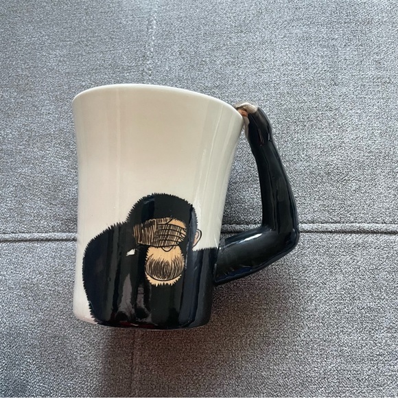 Other - Ceramic monkey mug